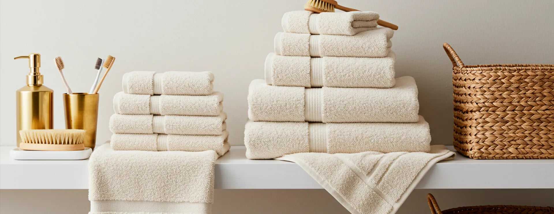 Como Escolher as Toalhas Perfeitas para Airbnb e Hotelaria