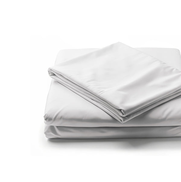 Jogo de Cama 3 Peças Percal 600 Fios #branco