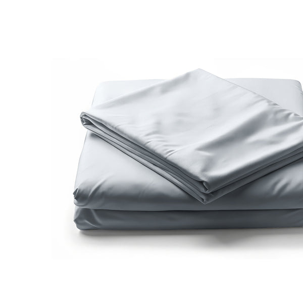 Jogo de Cama 3 Peças Percal 600 Fios #cinzaclaro