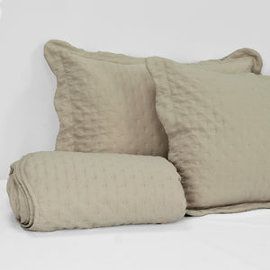 Cobre-Leito Percal 400 Fios #woodpearl
