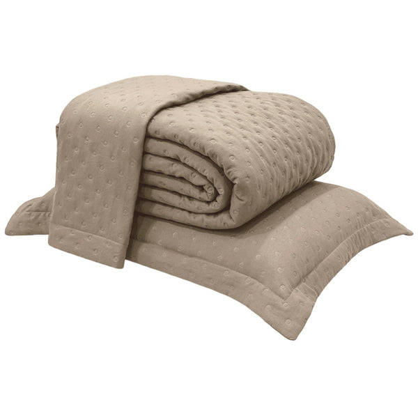 Cobre-Leito Percal 400 Fios #woodpearl