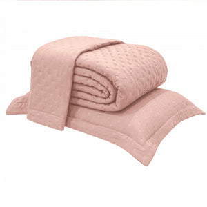 Cobre-Leito Percal 400 Fios #rosa
