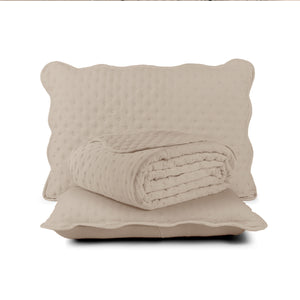 Cobre-Leito Percal 400 Fios #woodpearl