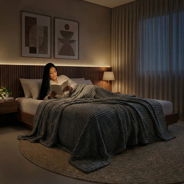 Cobertor Luster Soft Touch #cinza