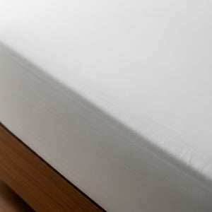 Lençol com Elástico Percal 400 Fios #branco