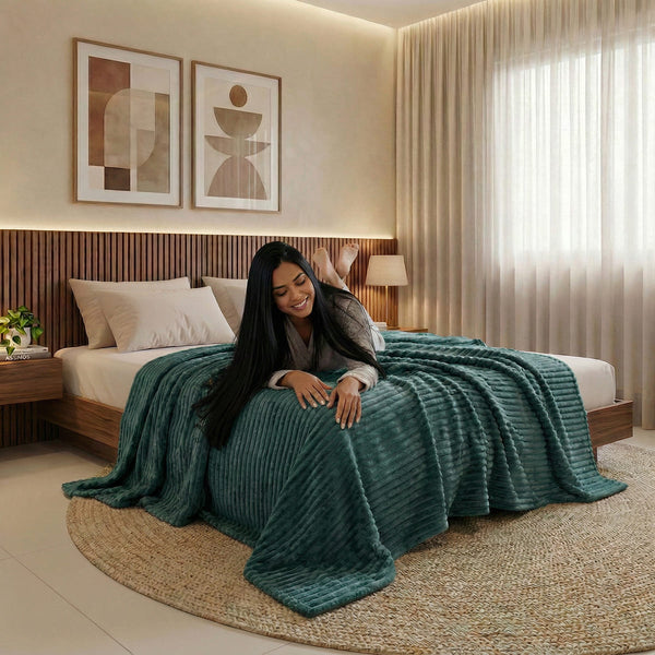 Cobertor Luster Soft Touch #verde