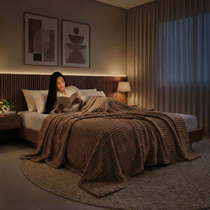 Cobertor Luster Soft Touch #marrom