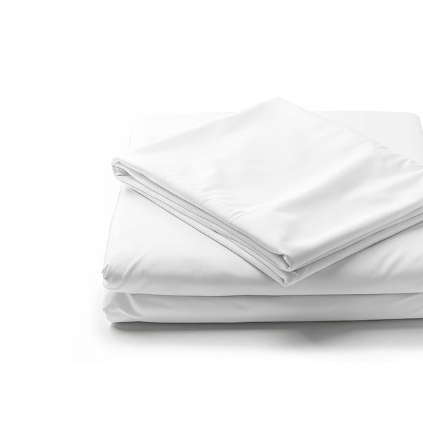 Jogo de Cama 4 Peças Percal 400 Fios #branco