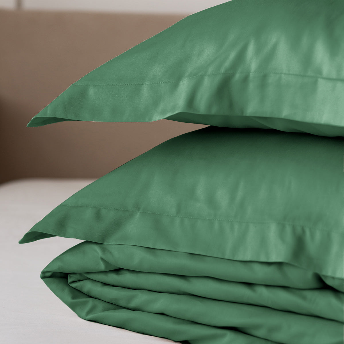 Jogo de Cama 4 Peças Toque de Pluma #verdeescuro