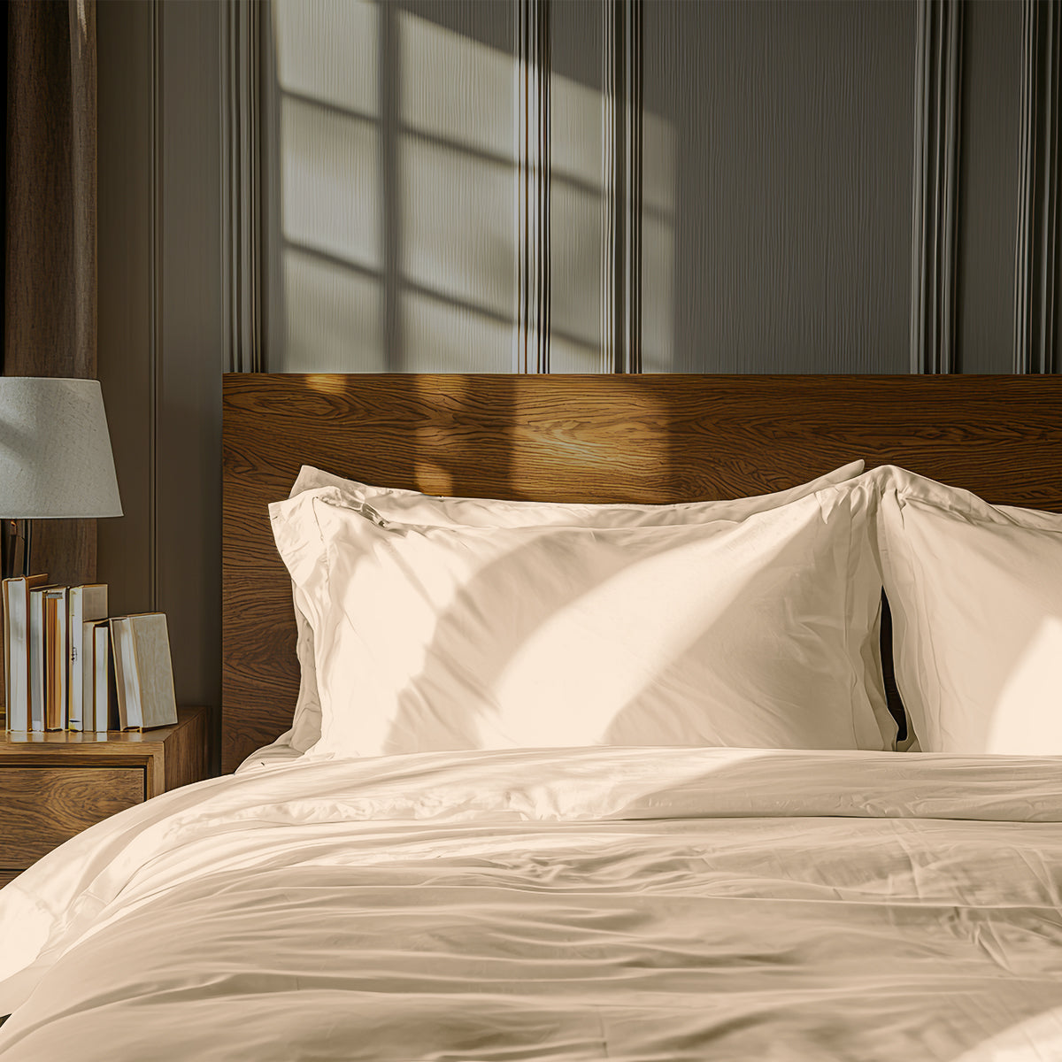 Jogo de Cama 4 Peças Toque de Pluma #woodpearl
