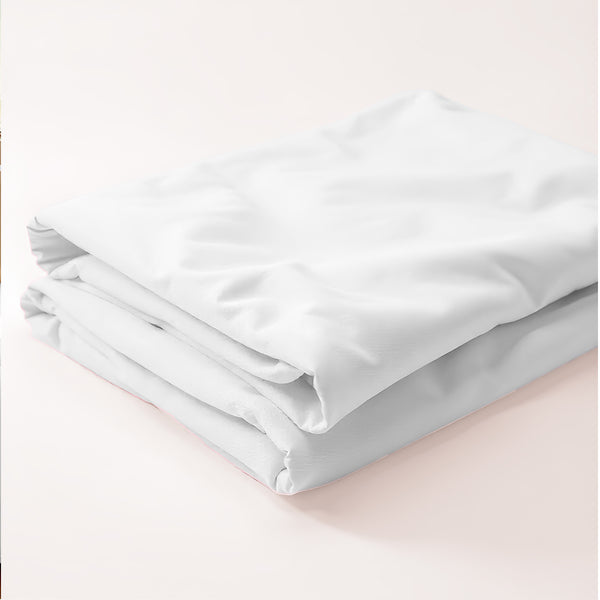 Lençol com Elástico Bambu 600 Fios #branco