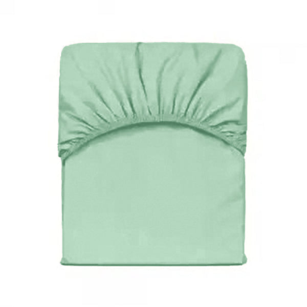 Lençol com Elástico Percal 400 Fios #verde