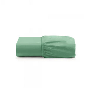 Lençol com Elástico Percal 400 Fios #verde