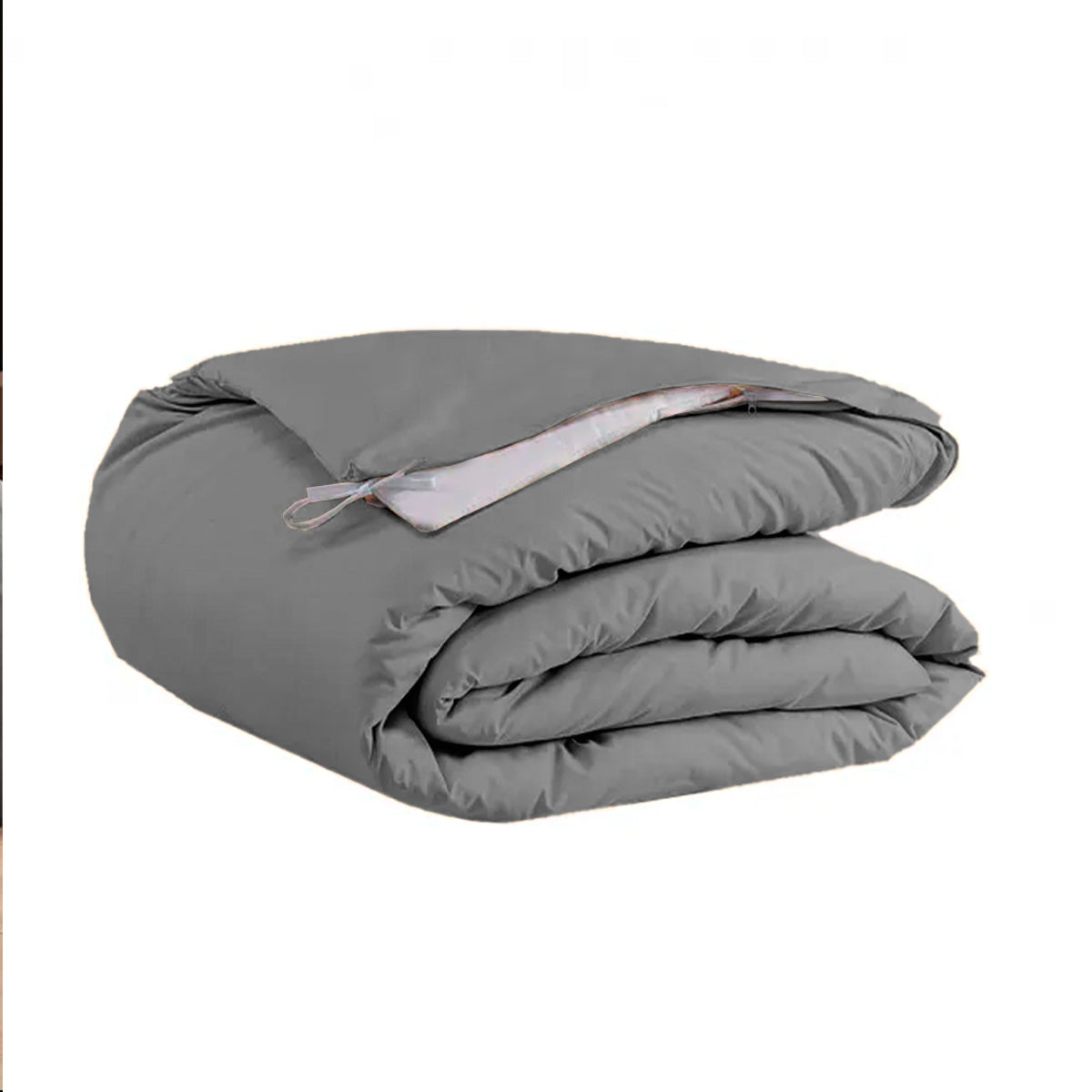 Capa de Edredom Toque de Pluma #cinza