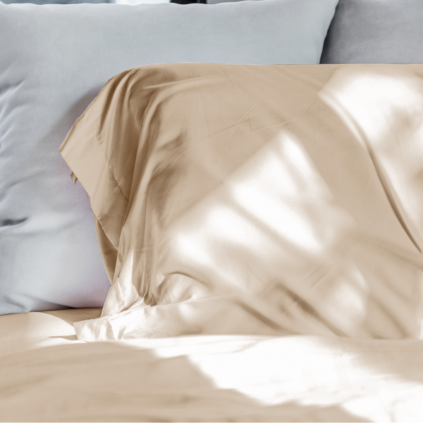Jogo de Cama 3 Peças Percal 600 Fios #woodpearl
