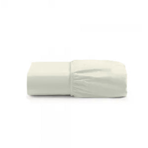 Lençol com Elástico Percal 600 Fios #marfim