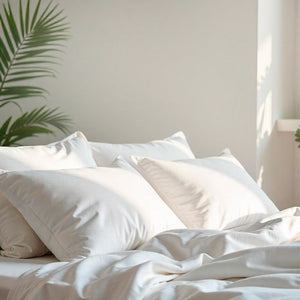 Jogo de Cama 3 Peças Toque de Pluma #branco