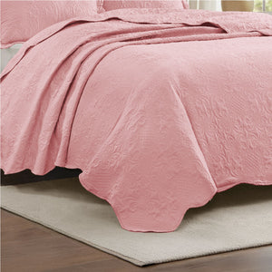 Cobre-Leito Percal 400 Fios #rosa