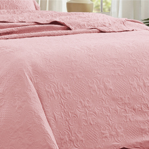 Cobre-Leito Percal 400 Fios #rosa