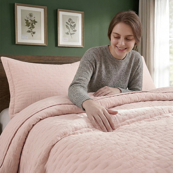 Colcha Percal 400 Fios #rosa