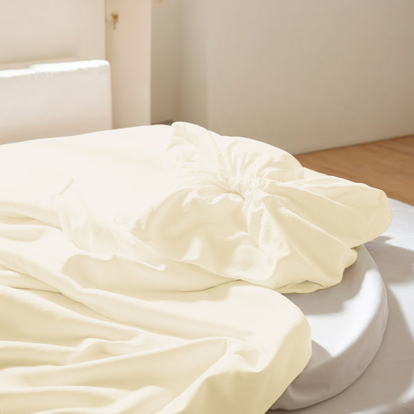 Jogo de Cama 3 Peças Toque de Pluma #marfim