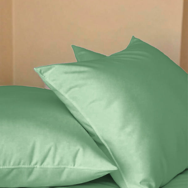 Jogo de Cama 3 Peças Toque de Pluma #verdeclaro