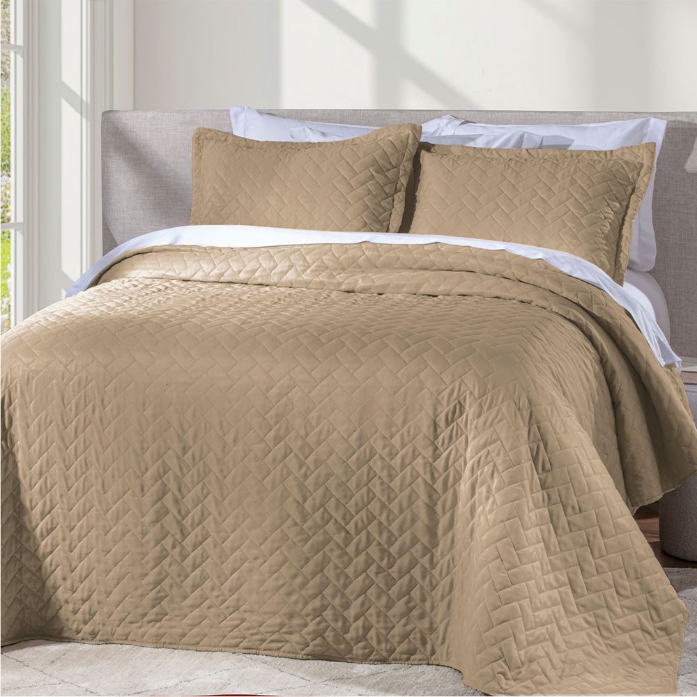 Colcha Percal 400 Fios #woodpearl